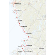 Kattegattleden Cykelatlas Calazo